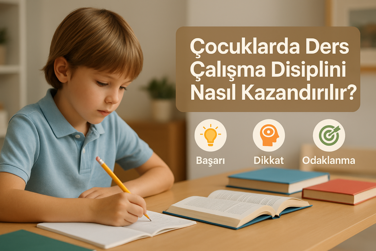 çocuklarda ders çalışma disiplini