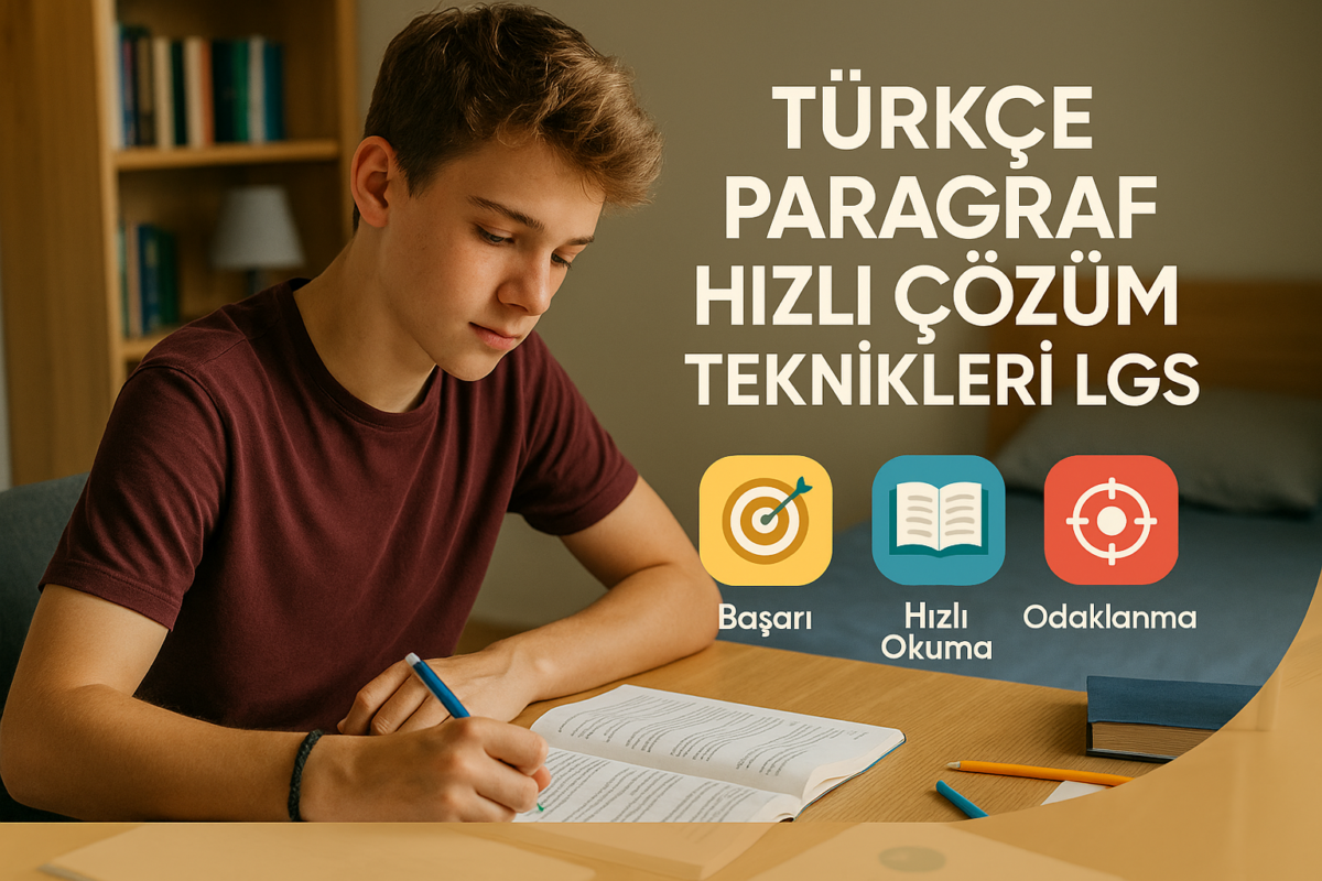 Türkçe paragraf hızlı çözüm