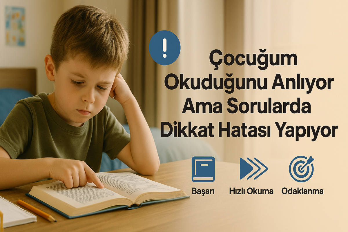 okuduğunu anlama dikkat hatası